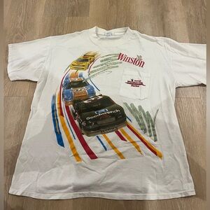 Winston White Racing Graphic Men's Tee